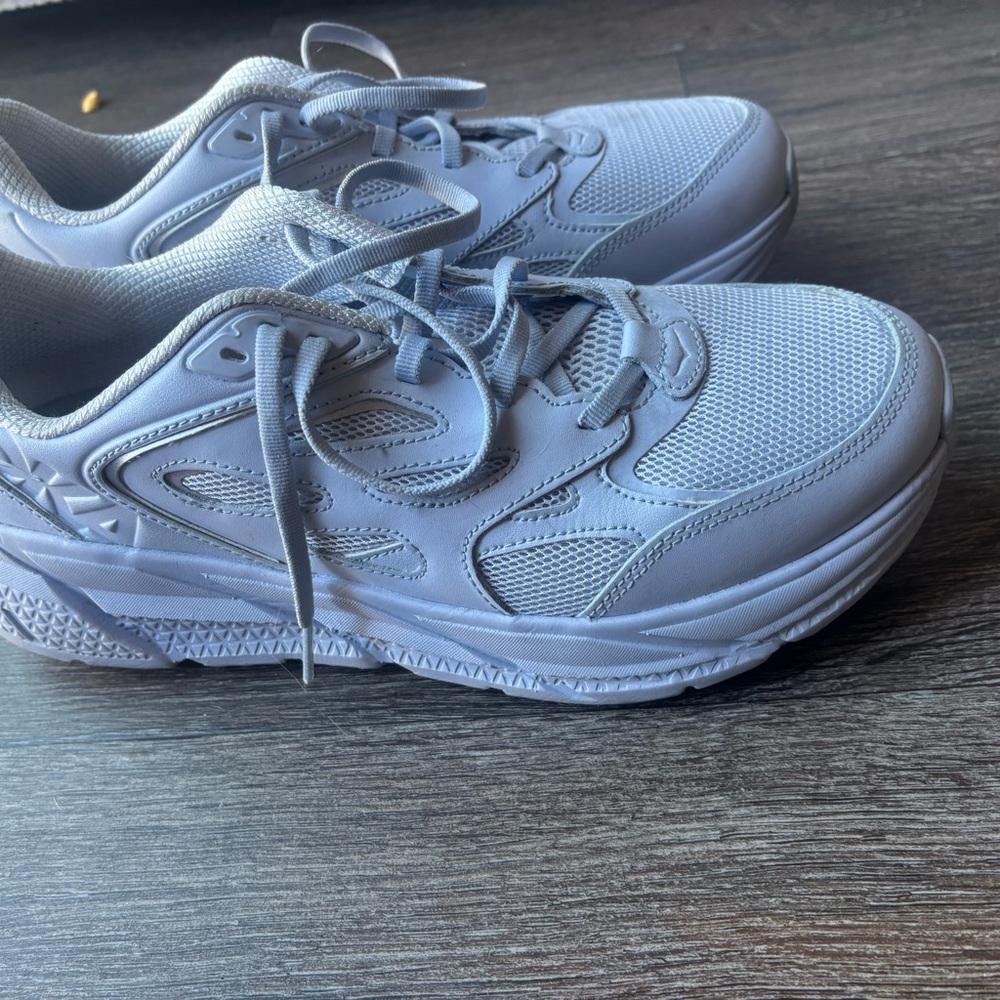 Hoka One One Light Gray Athletic Shoes